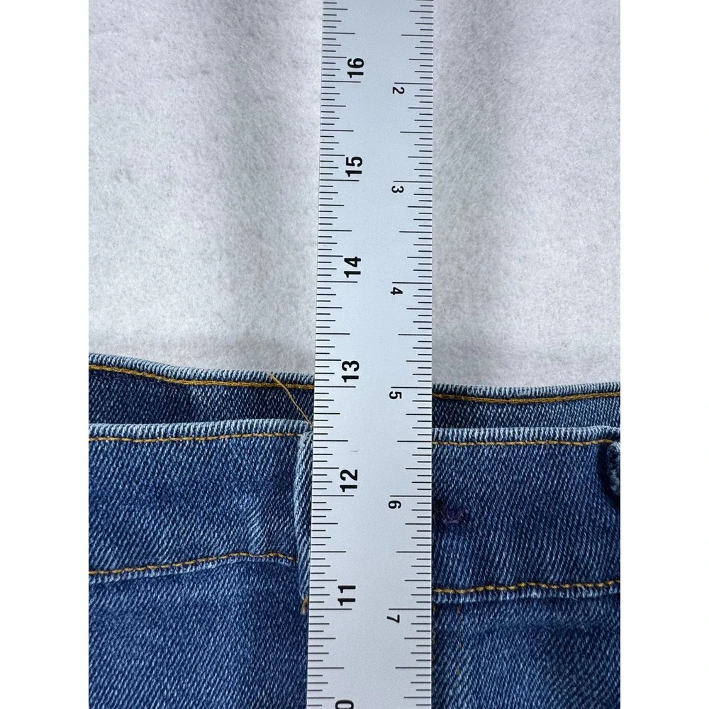 Vintage Levis 517 Orange Tab Jeans Mens 38x30 Blue Bootcut USA Made Distressed